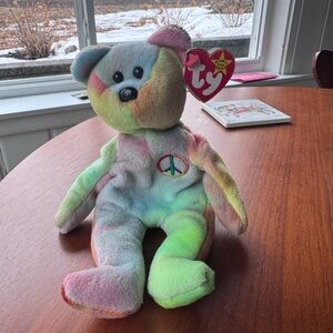 Ty Beanie Baby “Peace” bear (1996)